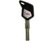 MV Agusta blanco chip key (black) 8000B5575